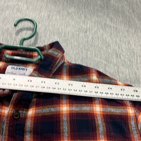 Black and Marron checks long sleeve shirt Old Navy - Picture 4 of 11